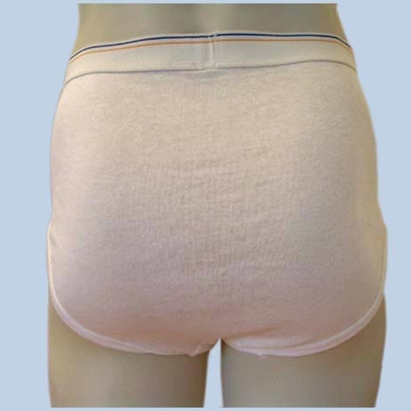 FRUIT of the Loom Briefs Gold Blue Band Tighty Whities Vintage Lot 3 PR Vintage - Picture 7 of 11